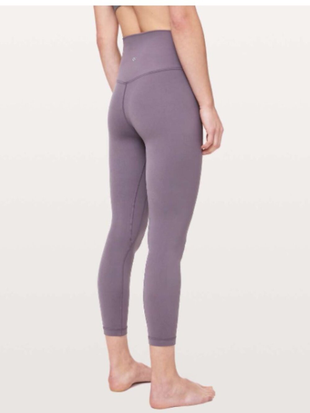 Lululemon Align Pant II 25" Size 10 in Graphite Purple Yoga Soft Lightweight